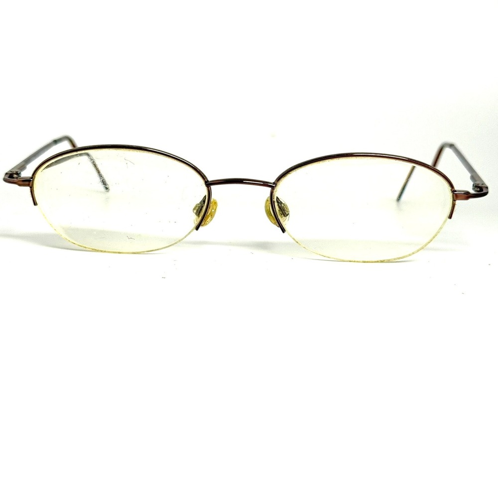 Kenneth Cole MS. BEND-IT 000 Oval Eyeglasses Bronze Brown Frames 135mm